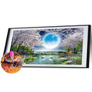 DIY Beautiful Scenery Full Round Diamond Painting Mosaic Kits Wall Decor Craf