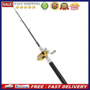 2Mini Portable Pocket Fish Pen Aluminum Alloy Fishing Rod Pole Reel Combos