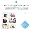 Universal Square Car Tracker Bluetooth-Compatible Anti-Lost Locator (Blue)