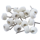 3mm Shank Wool Polishing Abrasive Brush Grinding Buffing Wheel Tool (1pc) Newly