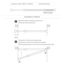 Japanese Digital Printed Short Sheer Kitchen Doorway Curtains Home Decor (E