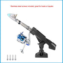 Rack Kayak Support Fixer Device Pole Holder Pole Tube Boat Fishing Rod Rack