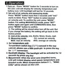 LCD Backlight Display Wind Speed Meter Digital Anemometer 0-30m/s -10 ~ 45C