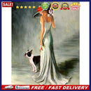 Diamond Painting 5D Full Round Drill Mosaic DIY Woman in Nature Kit Wall Deco
