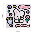 Cartoon Water Cup Stickers Cute Bear Rabbit Refrigerator Drinks Kettle Decals