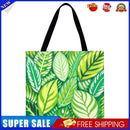 Green leaves Printed Shoulder Shopping Bag Casual Large Tote Handbag