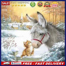 Diamond Painting 5D Full Round Drill Mosaic DIY Donkey Kit Bedroom Decoration