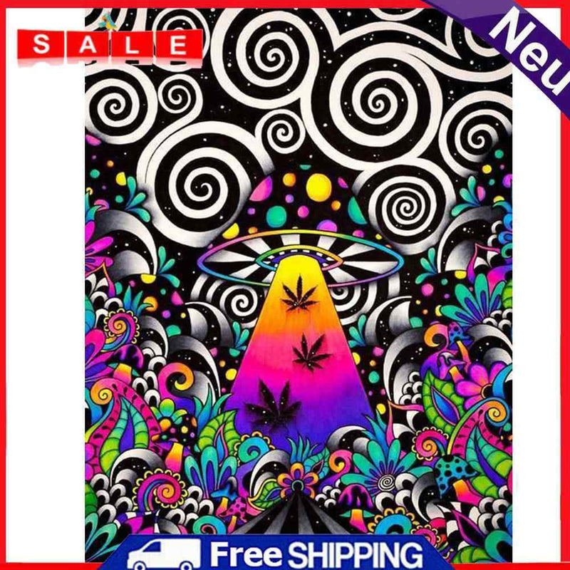 5D Diamond Painting Full Round Drill DIY Circle Pattern Rhinestone Drawing Arts