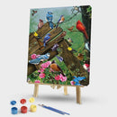 Painting By Numbers Kit DIY Resting Birds Canvas Oil Art Picture Home Decor