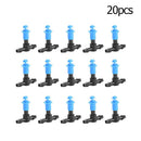 360 Refraction Spray Nozzles Water Mist Sprinkler Plants Sprayer (20pcs) Newly