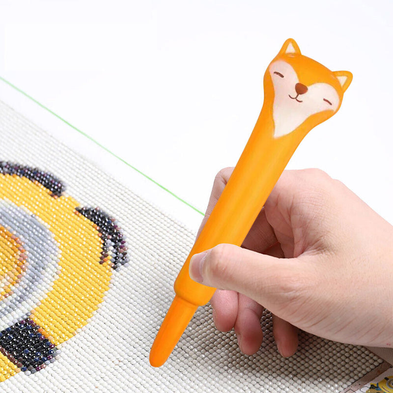 Cartoon Stress Relief Point Drill Pen 5D DIY Diamond Painting Picker Accessories