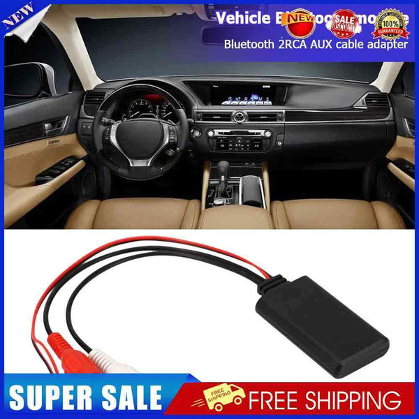 #A Music Audio Adapter Bluetooth-compatible Module for Vehicles with 2RCA Interf