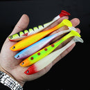 Lure Fishing Baits Artificial Fish Crankbait Freshwater Fishing Tackle Soft PVC