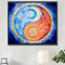 Partial Special Shape Drill Diamond Painting sun and moon Rhinestone Draw