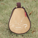 Outdoor Camping Barbecue Tableware Zipper Storage Bag Cup Bowl Carrier Organi