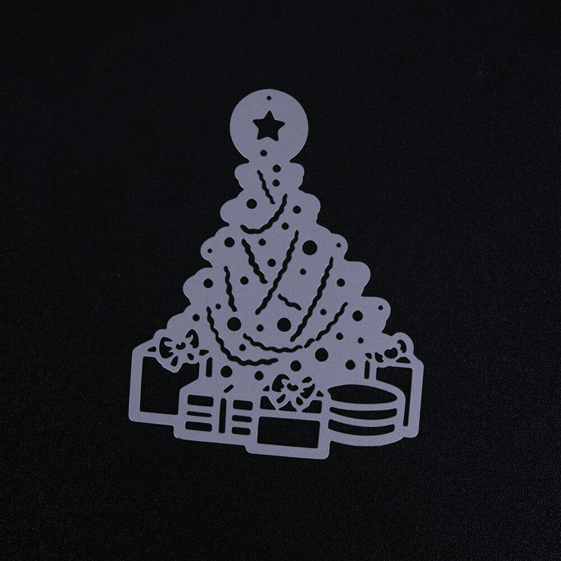 Christmas Tree Cutting Dies Stencils Scrapbook Embossing DIY Craft Card-176