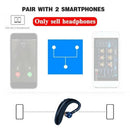 Bluetooth Compatible 5.0 Headset Wireless Earpiece Handsfree Best Earphone N1K4
