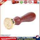Retro Animal Pattern Wax Seal Stamps DIY Wooden Handle Sealing Wax (F279) Newly