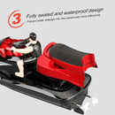 2.4G Waterproof 20km/h RC Boat High Speed Remote Control Motorboat (Red A) Newly
