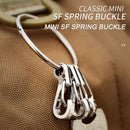 5pcs Camping Hiking Outdoor Sports Buckle Quick Hanging Keychain Spring Clasp