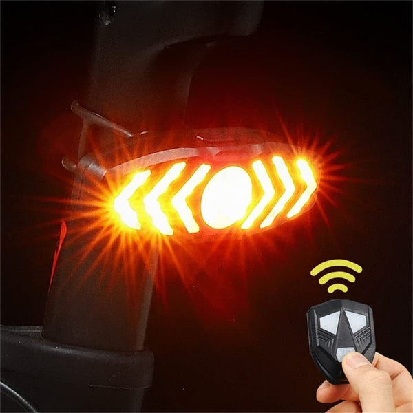 Waterproof Turn Signal Light Bicycle Taillight LED Indicator Bike Rear Lights