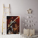 #A Singer Philip Lynott Decorative Paintings Poster Wall Art Canvas for Living R
