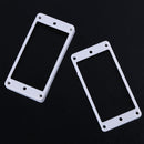 2PCS Guitar Curved Plastic Humbucker Pickups Frame Holder Mounting Frame Ri