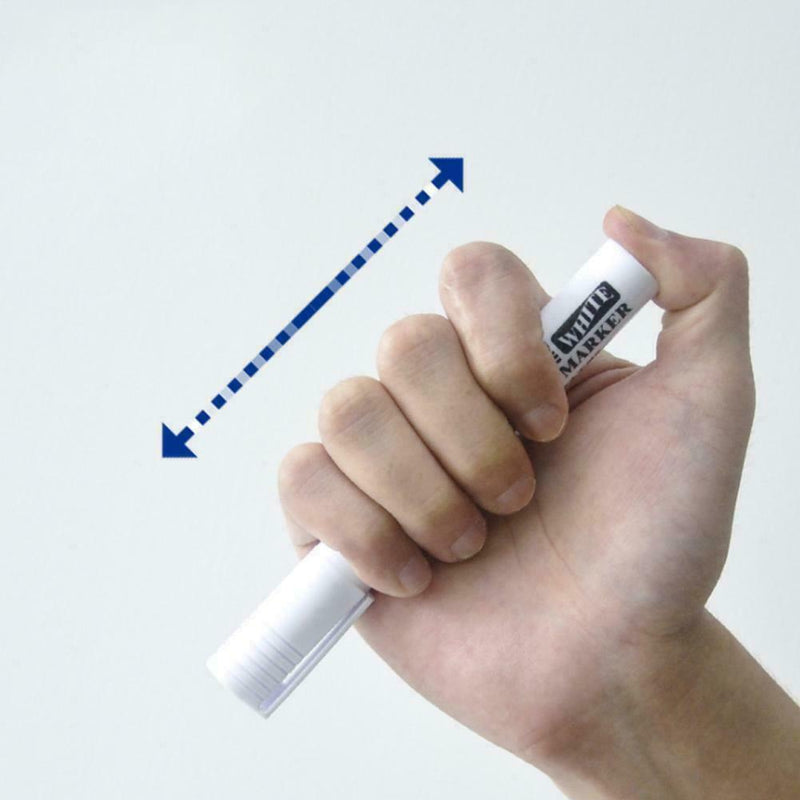 White Highlighter Marker Pens Thin Waterproof Car Tyre Painting Permanent F2X7