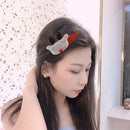 Korean Lovely Plush Hair Clips Girls Cartoon Animal Hairpin Hairgrips Headwea