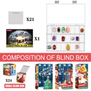 Crystal Stone Christmas Countdown Calendar Advent Calendar Ore Blind Box