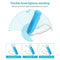 Book Night Reading Light - USB Rechargeable Clip-on Mini LED Lamp (Blue)