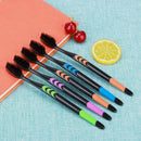 demiawaking 5pcs bamboo toothbrushes soft kids eco-friendly toothbrush