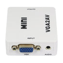 Premium Computer VGA AV TV Composite RCA S-Video Scan Converter 1080p