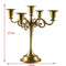 Wedding European Style Home Decor Candle Holder 5 Arms Candelabra Candlestick
