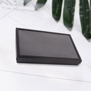 Square Jewelry Display Gifts Box PU Leather Necklace Bracelet Ring Organizer