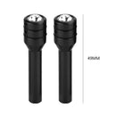 Bling Car Door Lock Knob Aluminum Door Lock Knob Pull Pin 2 Pack (Black)