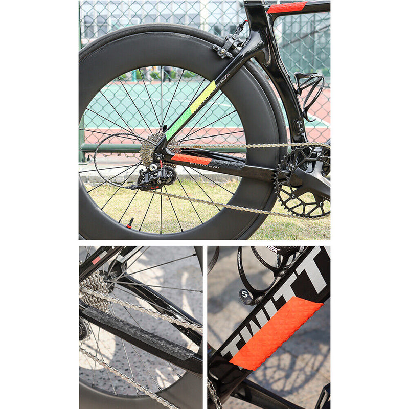 5pcs Bike Frame Anti Scratch Chain Protector MTB Road Bicycle Anti Slip Stick