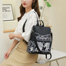 Retro Ethnic Backpack Women Girl Oxford Cloth School Casual Travel Rucksacks
