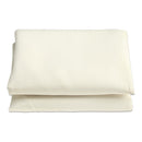 Parasol Sunshade Umbrella Cover Outdoor Garden UV Cloth (White 2.7m 8 Bone)