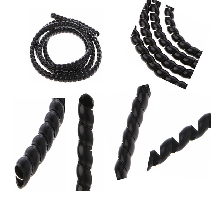 Electrical Wiring Protective Case Winding Pipe Management Tube Spiral