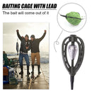 30/40/45/60g Carp Fishing Bait Basket Cage Holder Catfish Feeder Fishing Tackle