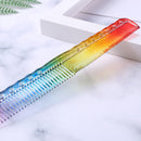 Anti-Static Rainbow Hair Comb Double Head Entangled Hair Styling Tool (2) Newly