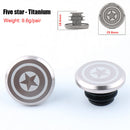 Bicycle Handlebar End Caps Aluminum End Plugs for MTB Road Folding Bike 2 Pac