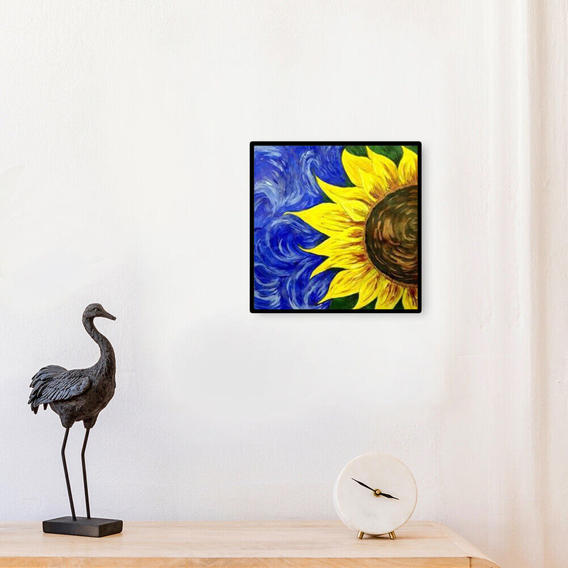 Canvas Paint By Numbers Sunflower Oil Hand Painted Drawing Kit Home Decorat