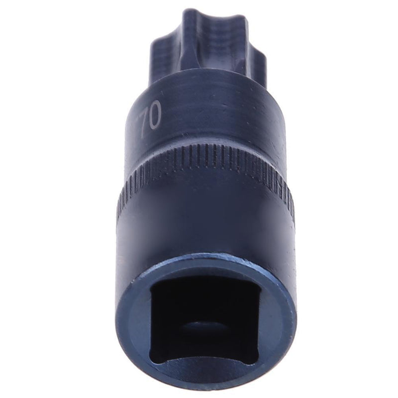 1/2 inch Torx Screwdriver Socket Bits Adapter Drive Socket Hand Tool(T70) Newly