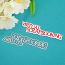 Metal Cutting Dies Stencils DIY Scrapbooking Embossing Letters Paper Card D