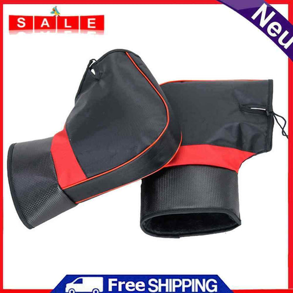 Windproof Motorcycle Handleable Muffs Winter Thick Warm Handle Bar Gloves Covers