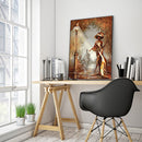 Oil Paint By Numbers Romantic Couples Coloring Picture Drawing