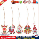 Double-sided 5D Diamond Painting Christmas Pendant Xmas Trees DIY (GP003) Newly