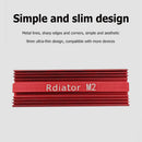 Hard Drive Cooler NVME Heat Sink Radiator Aluminum for Desktop PC M.2 SSD 2280